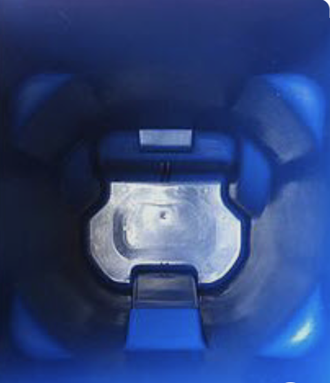 Weathered dirty deck before cleaning